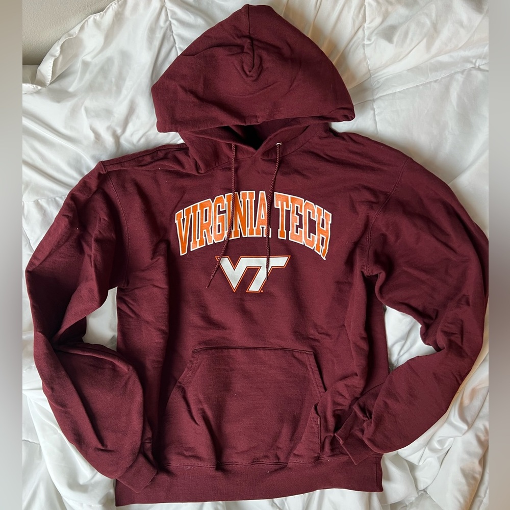 NWOT Virginia Tech Hoodie Sweatshirt